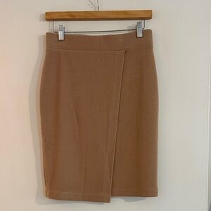 Ann Taylor Tan Pencil Skirt